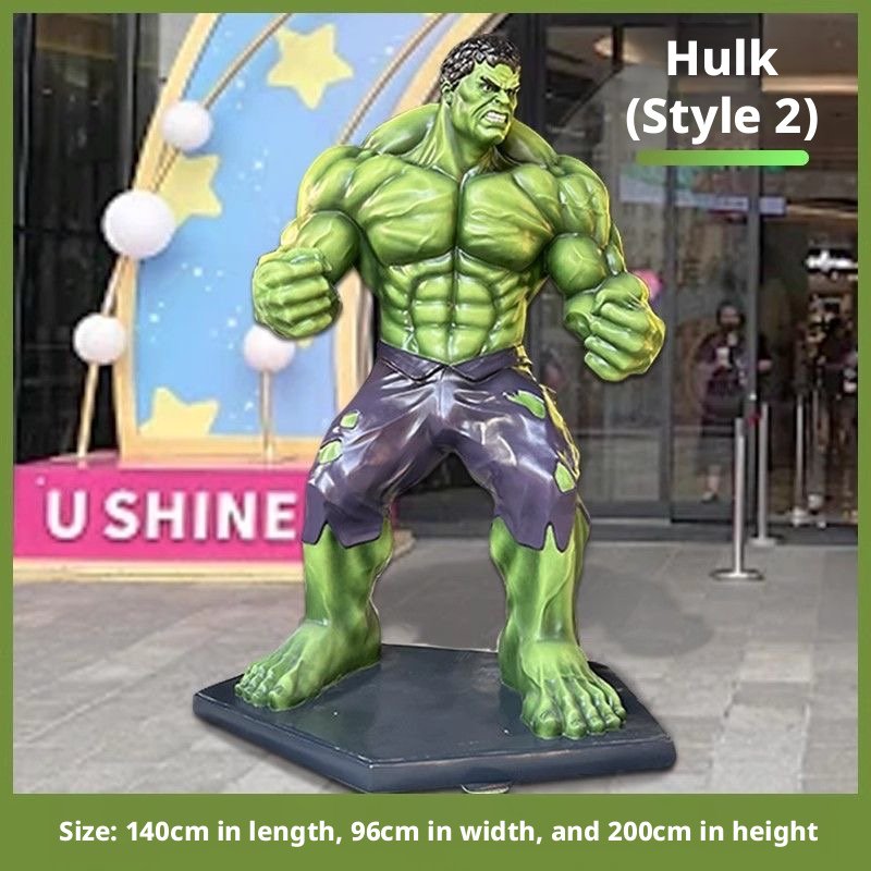 Life-Size Hulk Statue – Power & Presence for Modern Spaces - Image 7