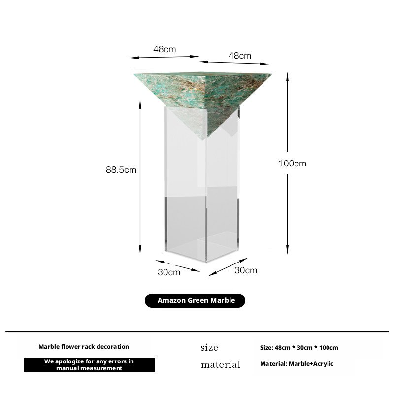 "Modern Times Luxury" Italian-Style Marble Floating Plant Stand – Minimalist Elegance Redefined - Image 9