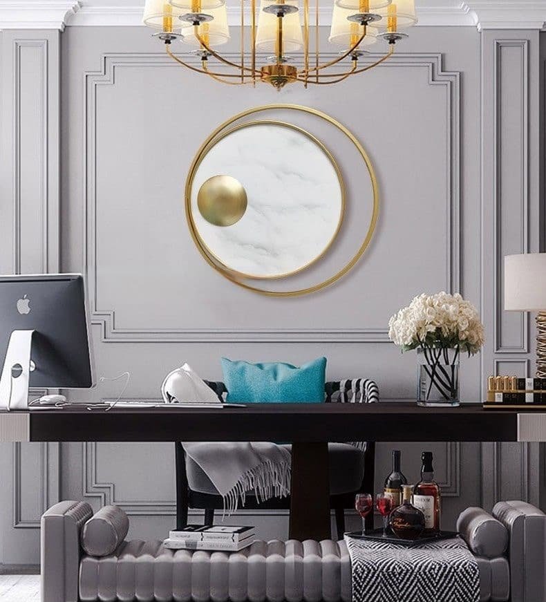 "Italianate Lonely" Custom Iron Round Wall Decor – Save Your Lonely Wall - Image 5