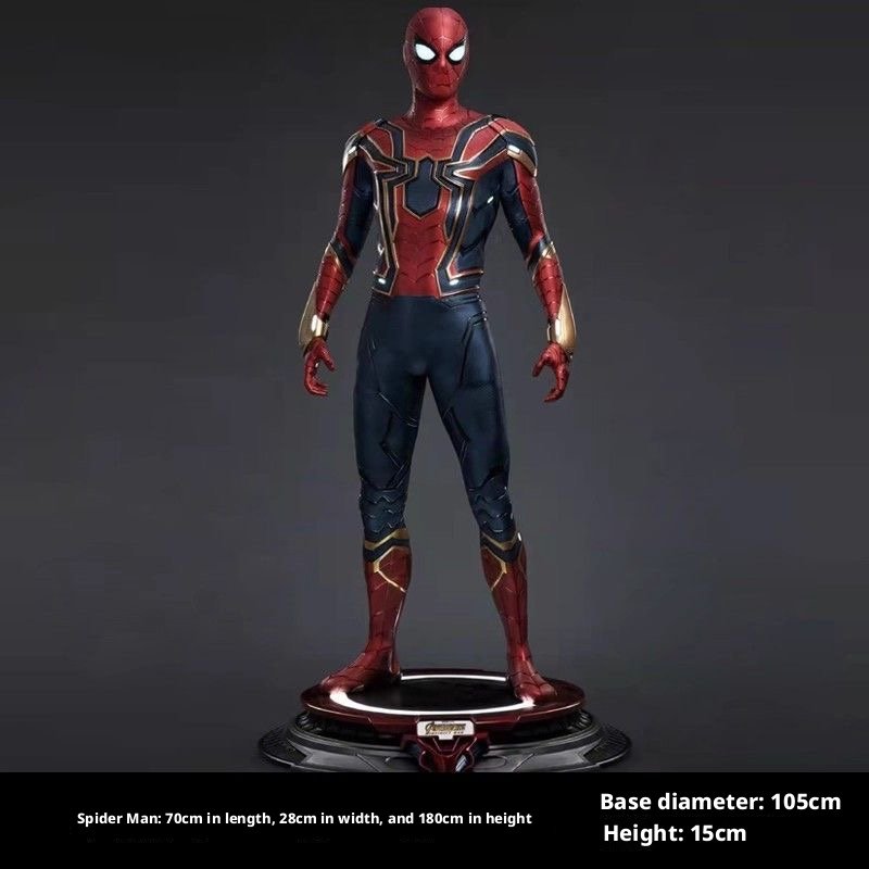 Life-Size Spider Man Statue– Iconic Marvel Display - Image 7