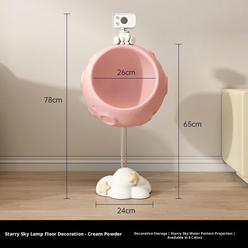 Starry Sky Night Light Floor Ornament : Dreamy Decor with Projection & Storage - Image 11