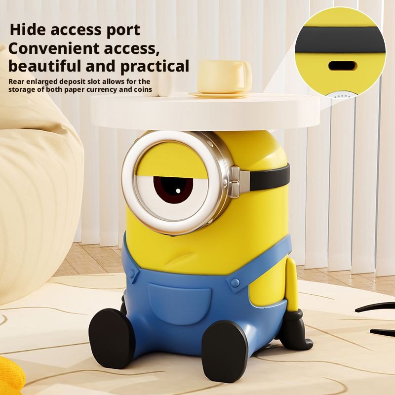 MINION SIDE TABLE WITH COIN BANK - Image 3