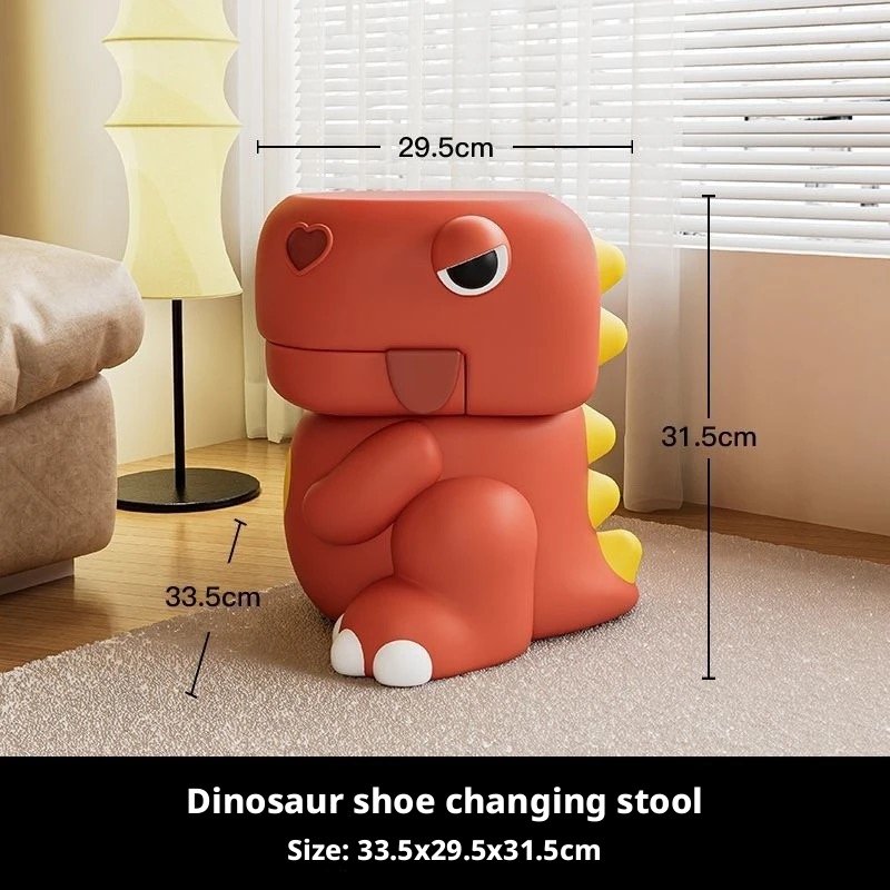 Dinosaur Shoe Changing Stool - Image 8