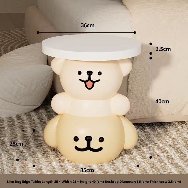 Cartoon Dog Stacking Side Table: Sweet & Functional Decor - Image 8