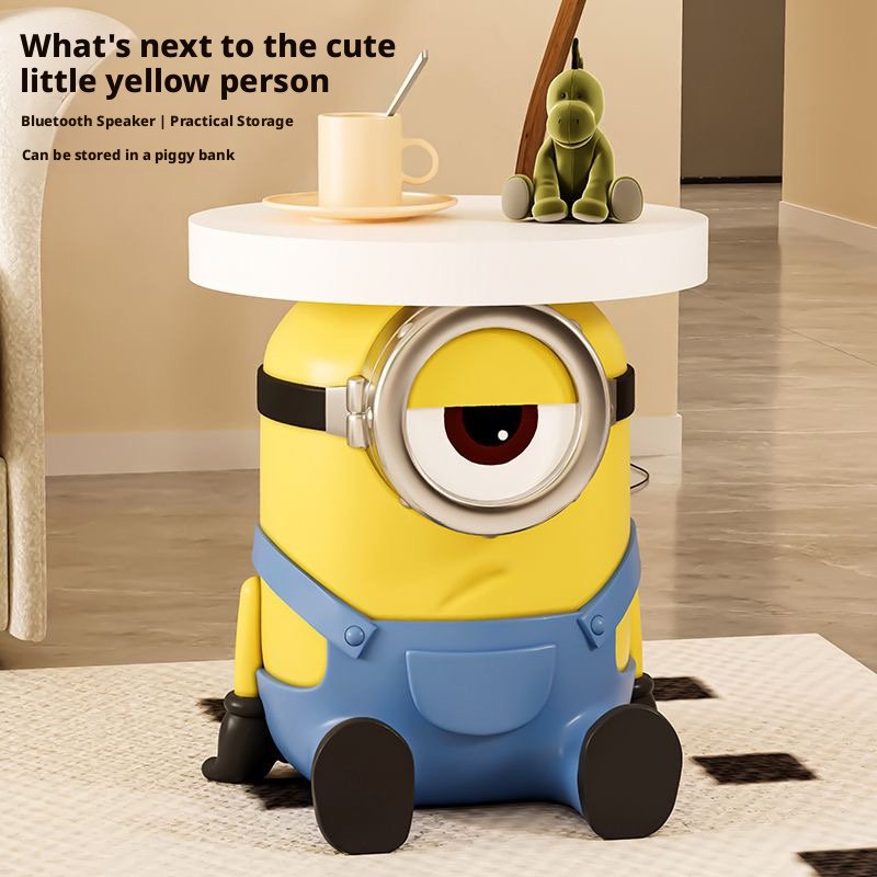 MINION SIDE TABLE WITH COIN BANK - Image 4