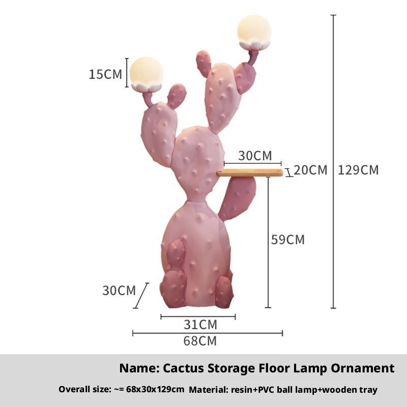 Cactus Shelving Lamp: Playful, Multi-Functional Decor - Image 9