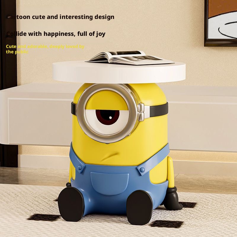 MINION SIDE TABLE WITH COIN BANK - Image 5
