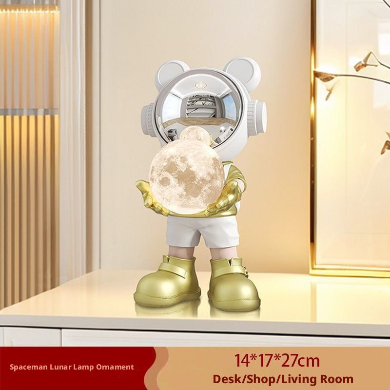 COMMON LUXURY MOON ASTRONAUT LAMP ORNAMENT - Image 8