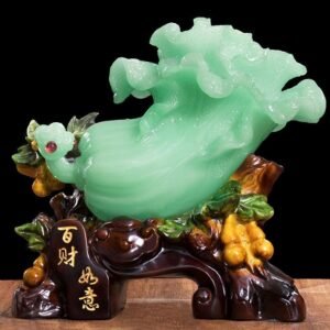 CHINESE FENGSHUI CABBAGE LUCKY ORNAMENT
