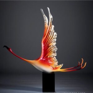 COMMOM LUXURY FLAMINGO TABLE ORNAMENT