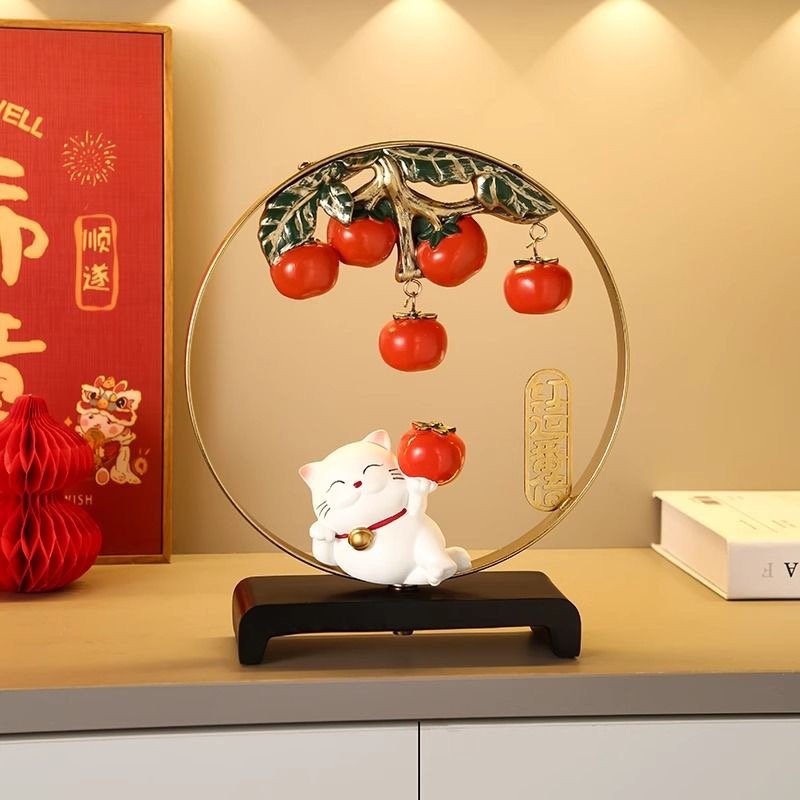 CAT WANT FRUITS TABLE ORNAMENT - Image 5