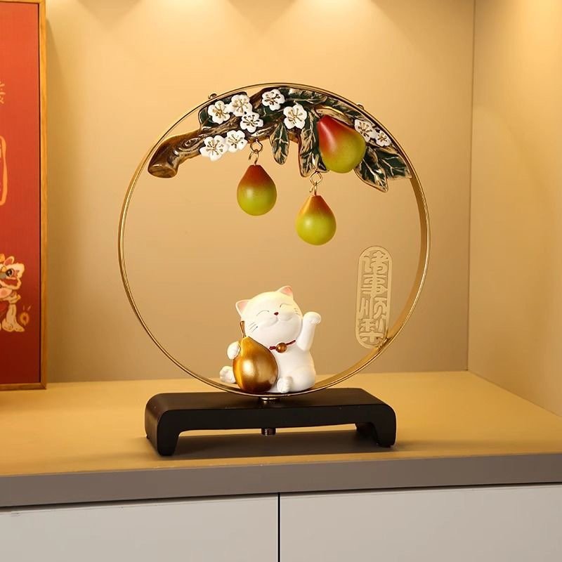 CAT WANT FRUITS TABLE ORNAMENT - Image 4