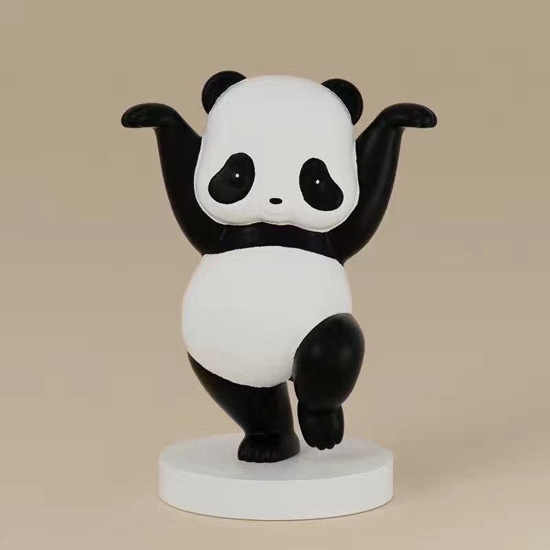 LIFE-SIZE PANDA SCULPTURE IN MODERN LIVING - Image 7