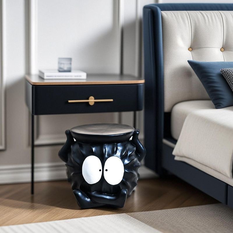 Coal Ball Stool - Cute and Functional Decor