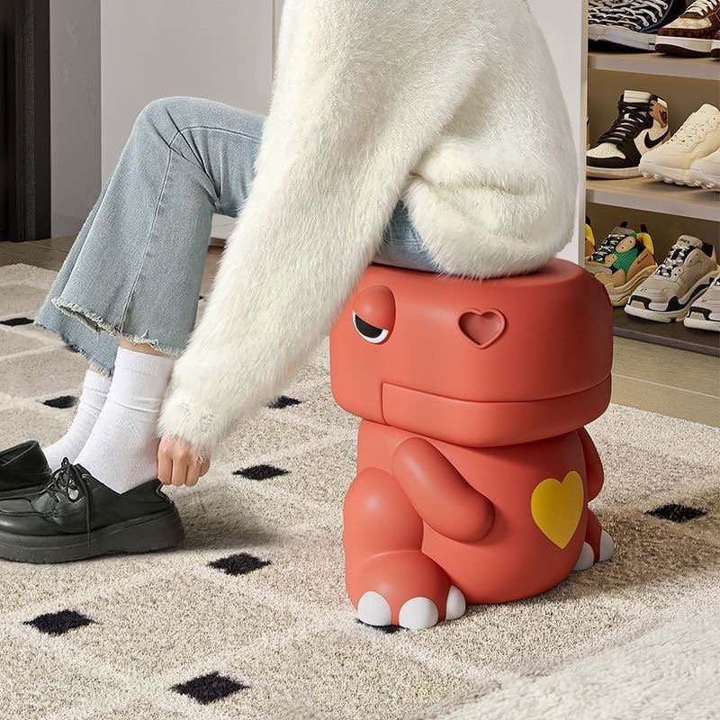 Dinosaur Shoe Changing Stool - Image 5