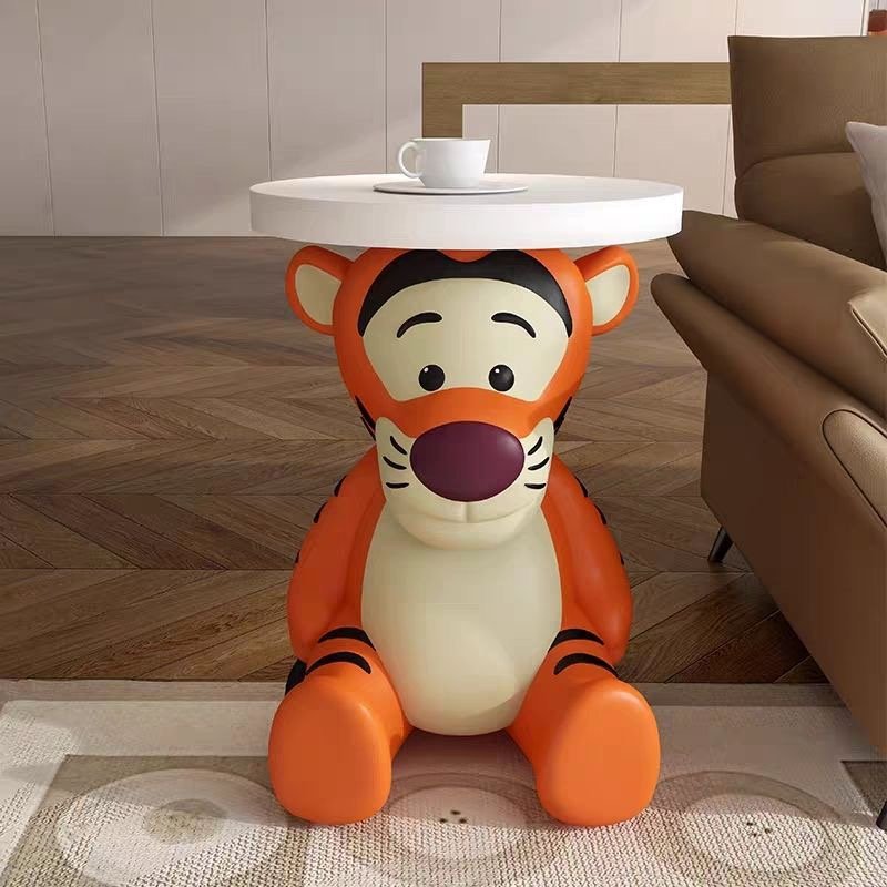 Tigger Inspired Side Table: Whimsical Decor for Disney Lovers - Image 6