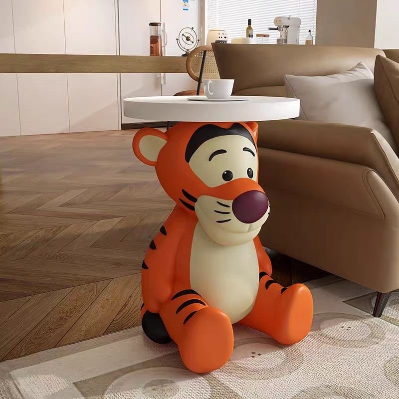 Tigger Inspired Side Table: Whimsical Decor for Disney Lovers - Image 3