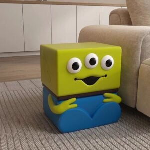 Toy Story Alien Cube Stool: Fun & Functional Kids' Seat