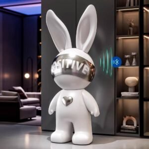 Positive Bunny Bluetooth Speaker: Modern Sound with a Hop of Joy
