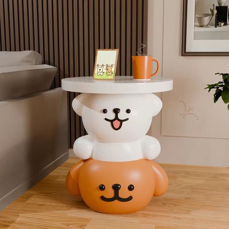 Cartoon Dog Stacking Side Table: Sweet & Functional Decor - Image 5
