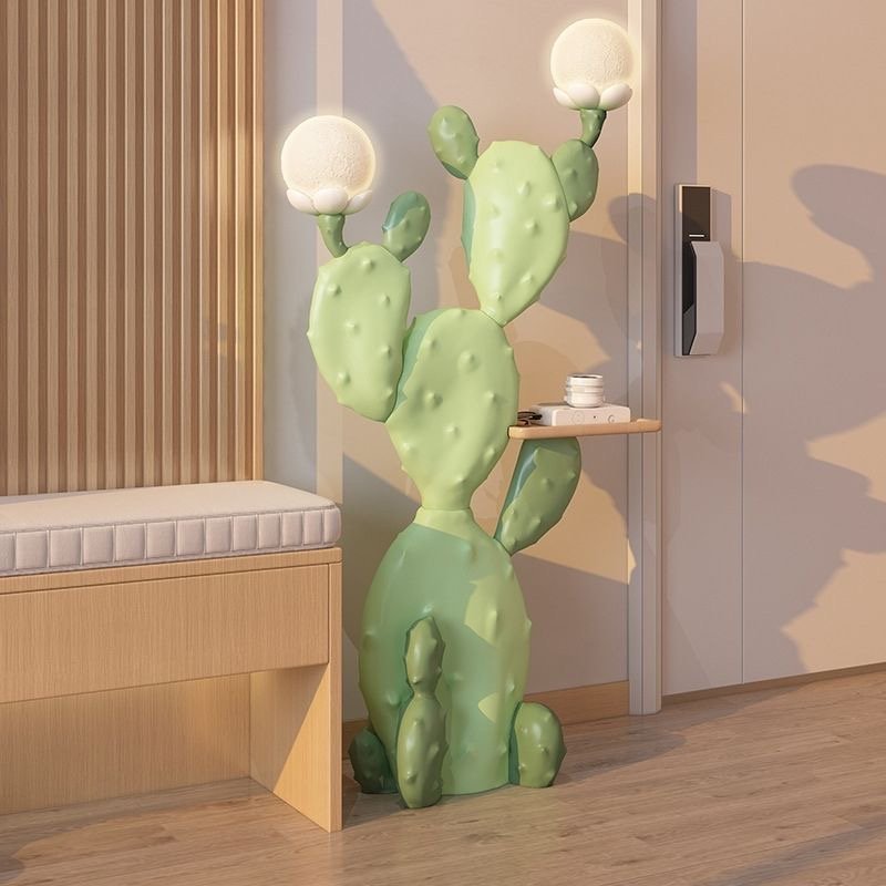 Cactus Shelving Lamp: Playful, Multi-Functional Decor - Image 3