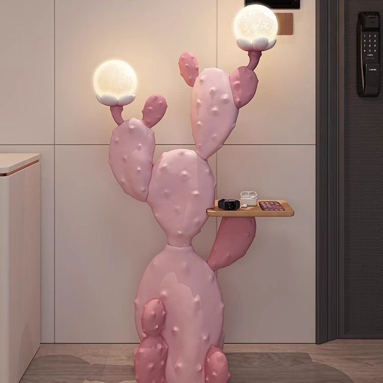 Cactus Shelving Lamp: Playful, Multi-Functional Decor - Image 4