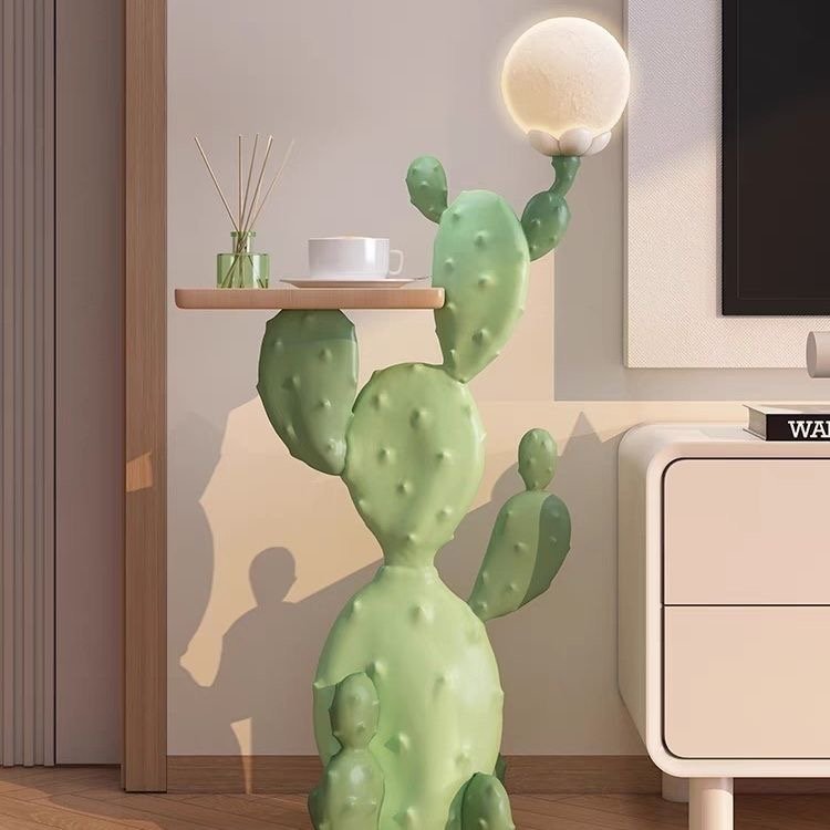 Cactus Shelving Lamp: Playful, Multi-Functional Decor - Image 8