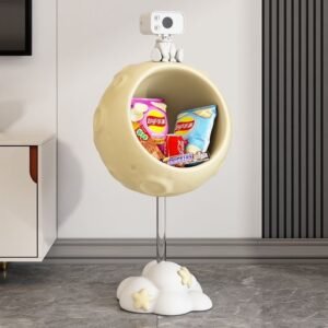 Starry Sky Night Light Floor Ornament : Dreamy Decor with Projection & Storage