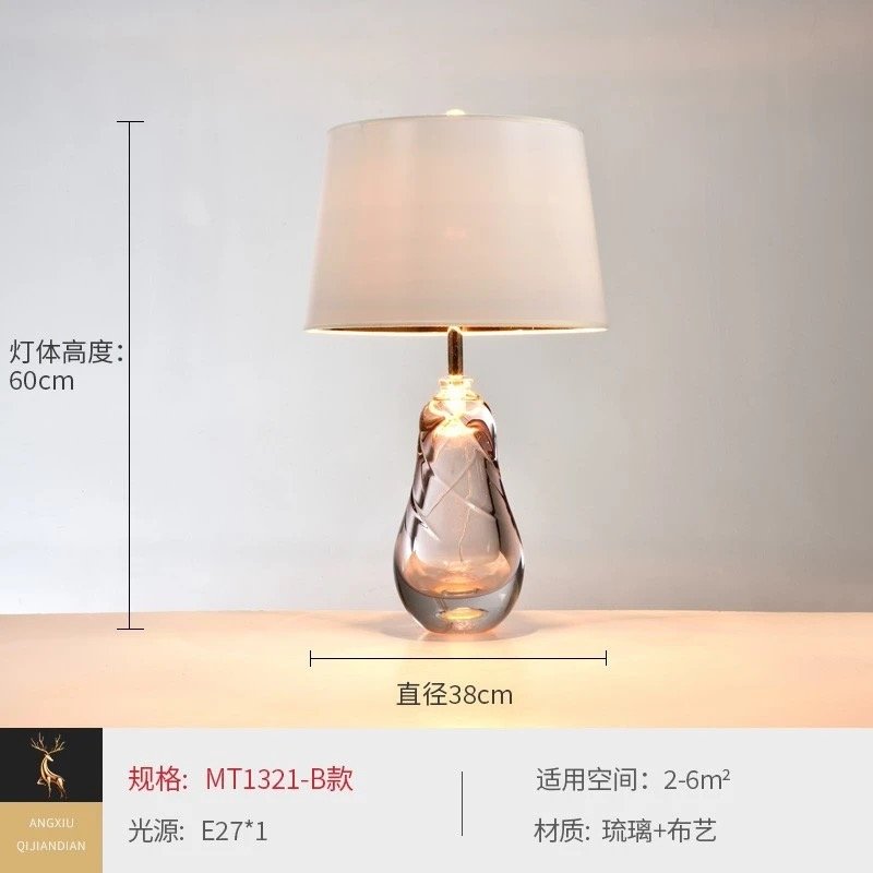 Creative Colored Glaze Table Lamp – Artisan Craftsmanship for Refined Living - Image 13