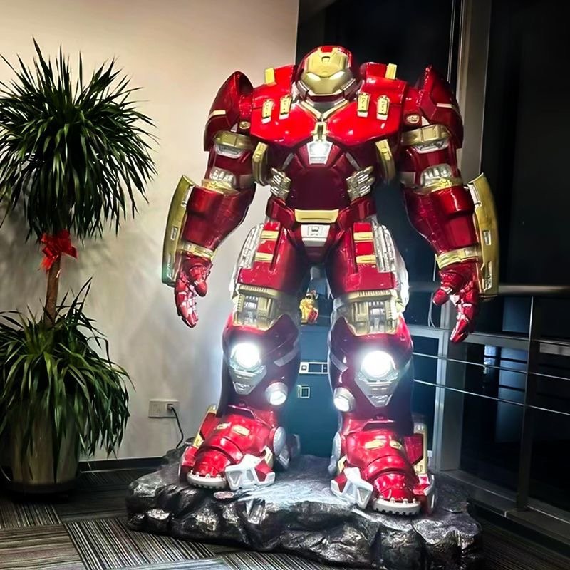 Life-Size Hulkbuster Armor Statue – Marvel’s Formidable 215cm Centerpiece - Image 5