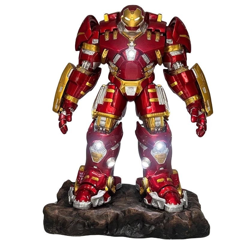 Life-Size Hulkbuster Armor Statue – Marvel’s Formidable 215cm Centerpiece