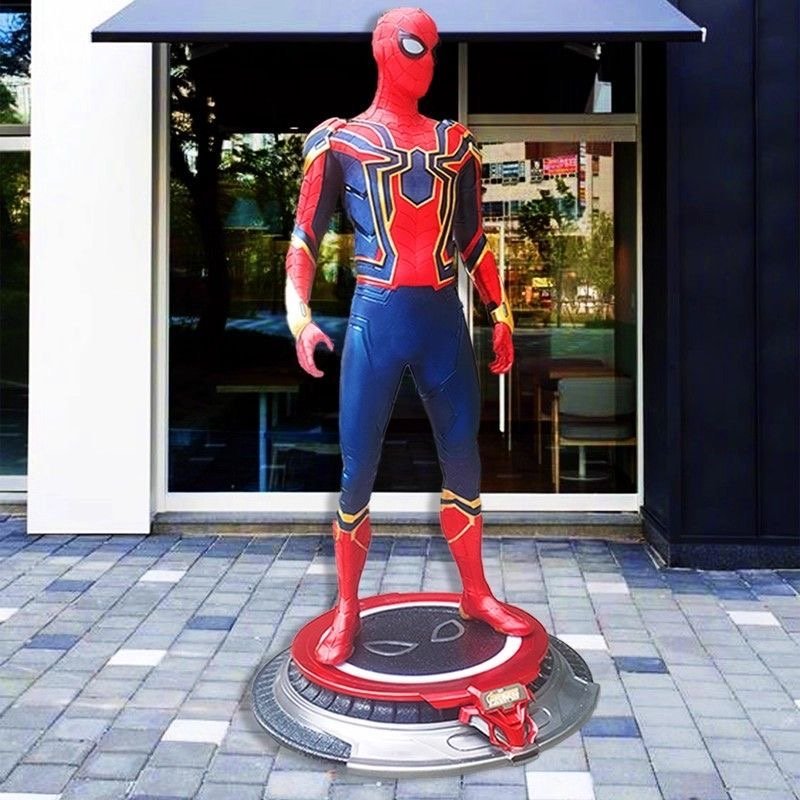 Life-Size Spider Man Statue– Iconic Marvel Display