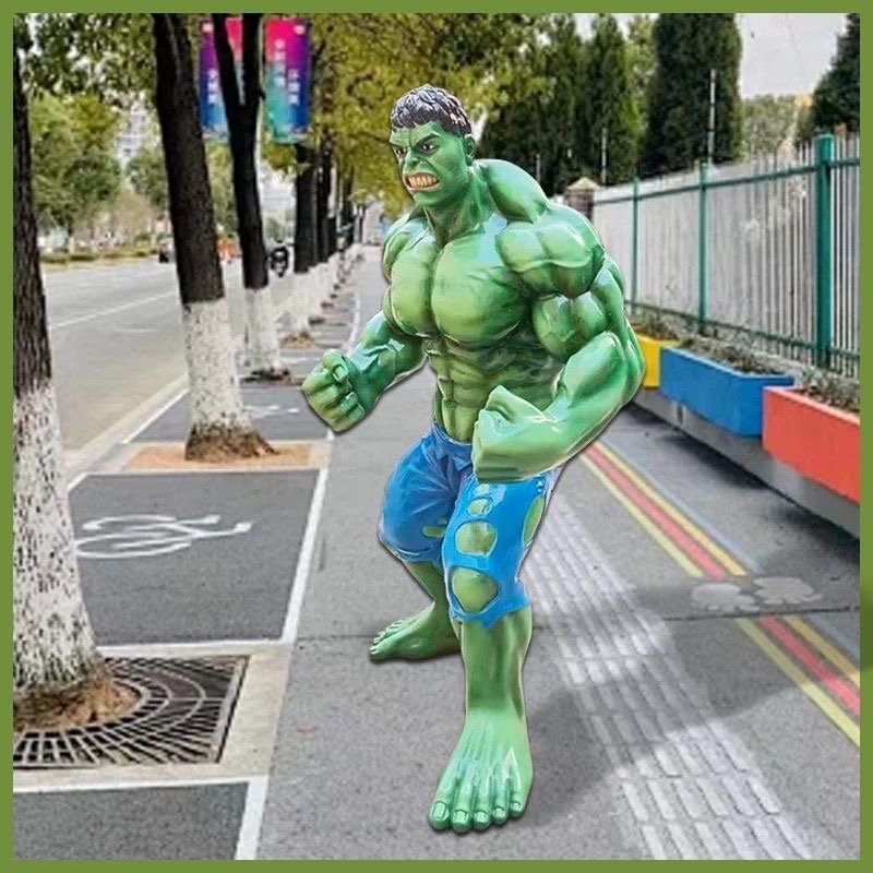 Life-Size Hulk Statue – Power & Presence for Modern Spaces - Image 4