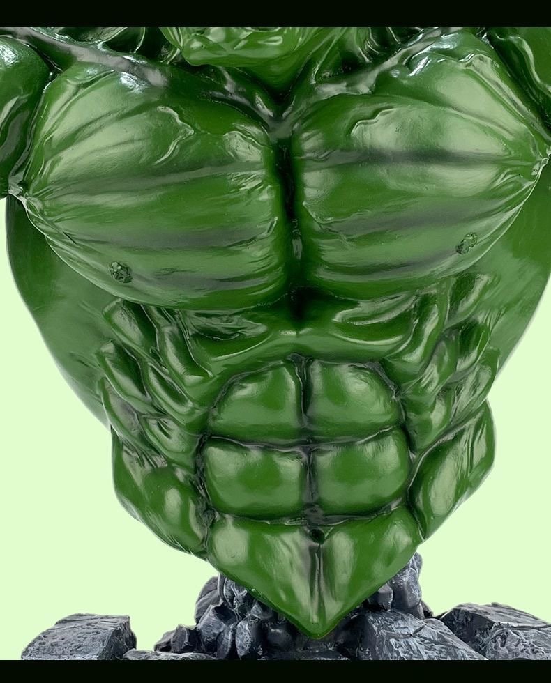 30cm Hulk Bust Statue – Raw Power Captured in Detail - Image 7