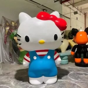 Life-size Hello Kitty Statue – Classic Cute & Eye-Catching Display