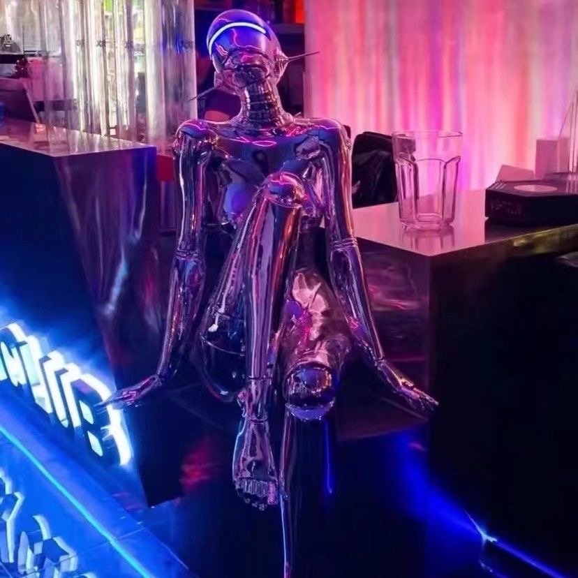 Hajime Sorayama Robot Statue– Limited Edition Art Sculpture - Image 5