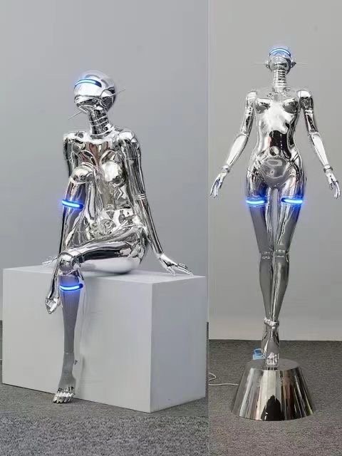 Hajime Sorayama Robot Statue– Limited Edition Art Sculpture - Image 10