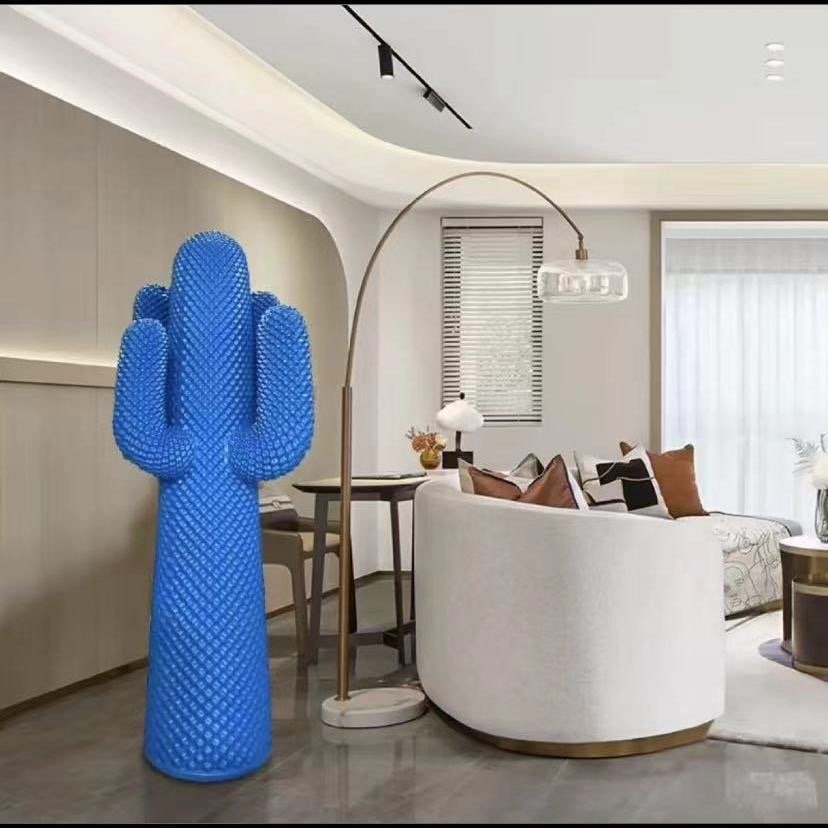Cactus Coat Stand Decor with Pop Art Style - Image 4