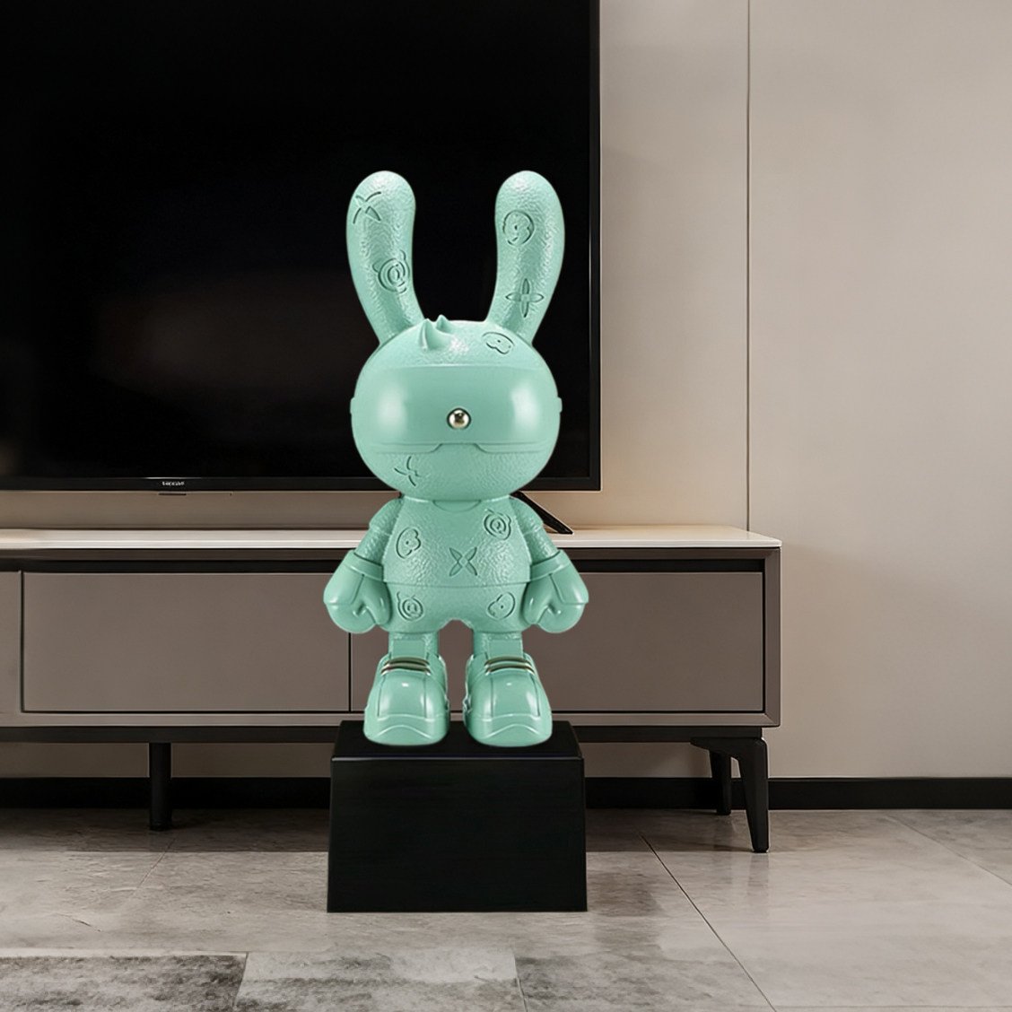 Luxe Colorful Studded Rabbit Statue (Copy) - Image 10