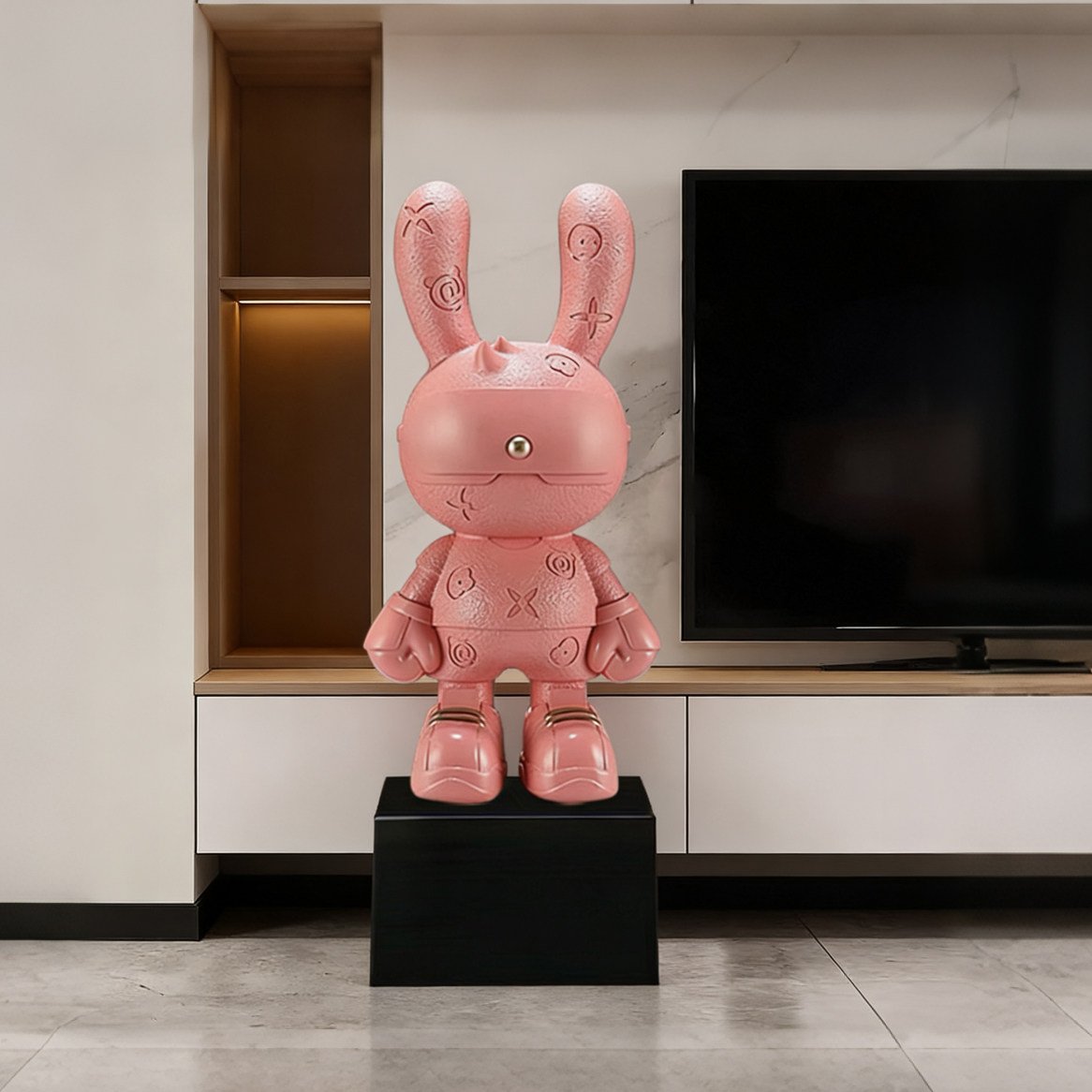 Luxe Colorful Studded Rabbit Statue (Copy) - Image 5