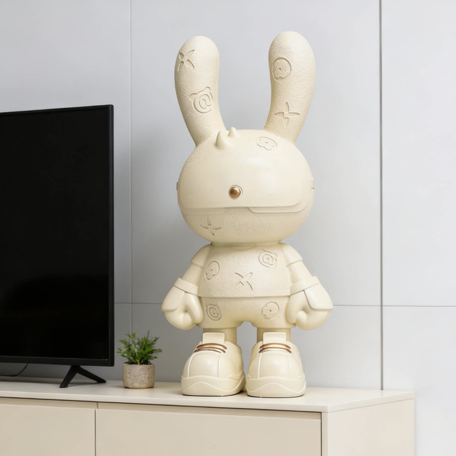 Luxe Colorful Studded Rabbit Statue (Copy) - Image 7