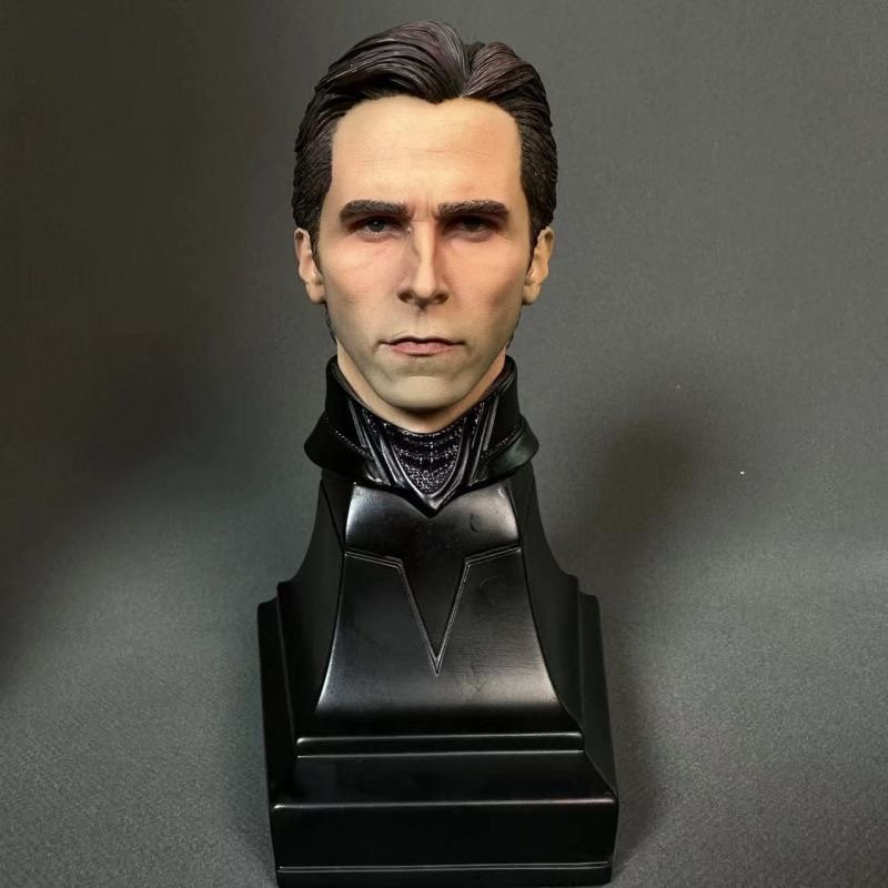 68 CM The Dark Knight Double Head Sculpt Batman Statue - Image 7