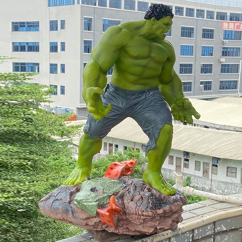 64cm Hulk Smash Premium Statue - Image 5