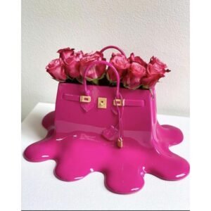 Common Luxury Melting Handbag Vase Art Vase