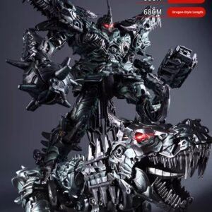 Oversized Version Black Mamba Transformation GrimLock