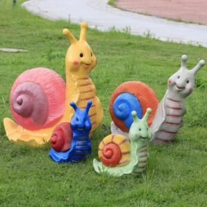 Custom Snail Sculptures (for Mall, Kindergarten, Park, Lawn, Courtyard, Pastoral Areas)