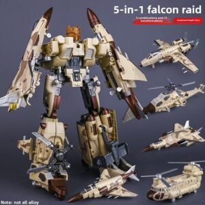 5 in 1 Falcon Assault Transformable Robot