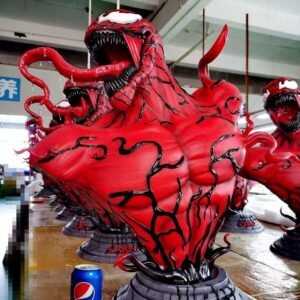 Custom 63 CM Tall Carnage (Marvel) Bust Statue