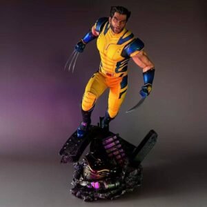 Custom 52 CM Tall Wolverine (Marvel) Statue (Dual Head Sculpt)