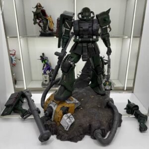 Custom 74 CM Tall Gundam MS - 06 Zaku II Statue(Eye - Light - Up)